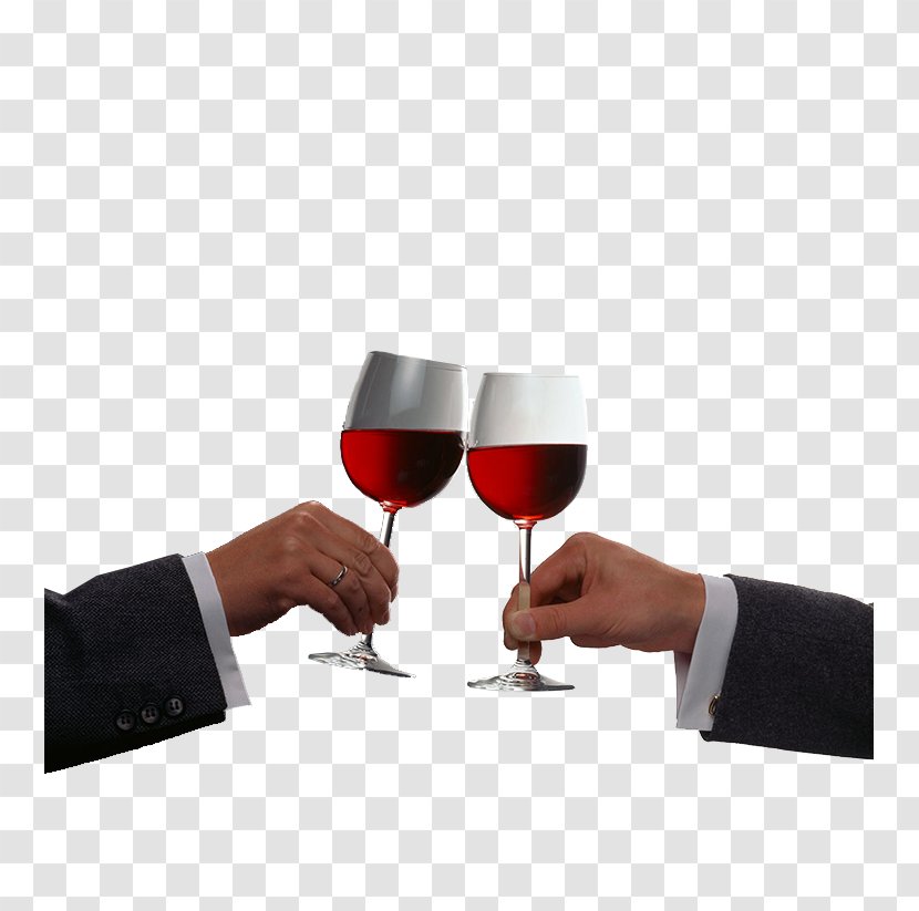 Red Wine Champagne Toast Transparent PNG