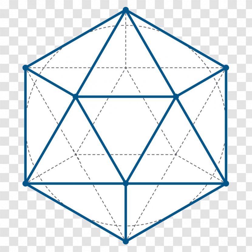 Icosahedron Euclid's Elements Sacred Geometry Platonic Solid - Symmetry - Shape Transparent PNG