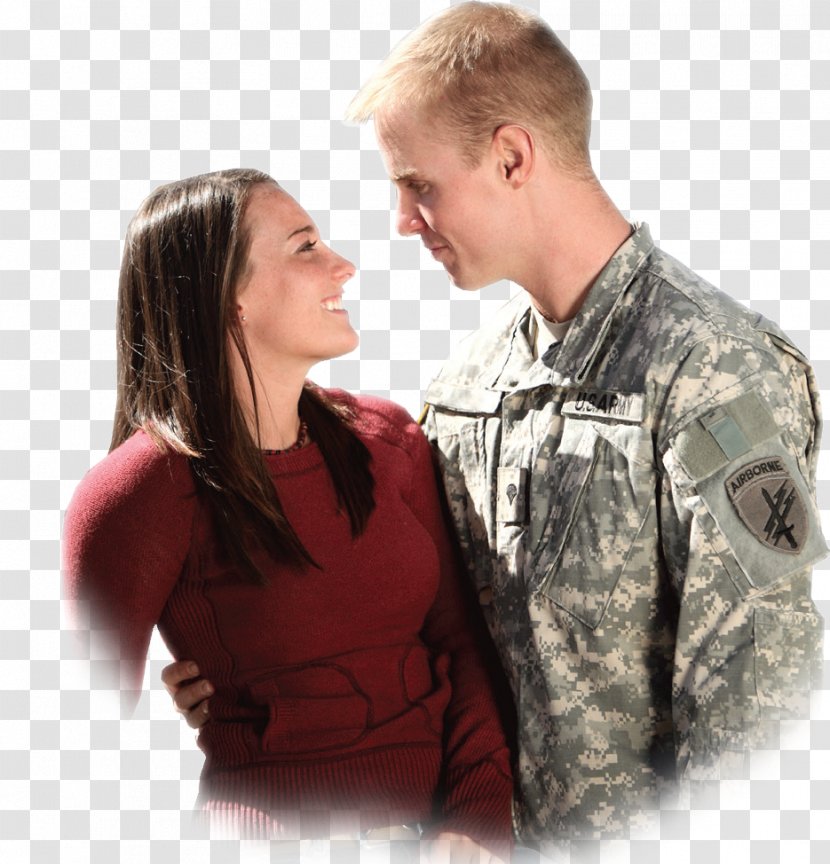 Military Family Soldier Marriage Indian Air Force - Army - Couples Transparent PNG