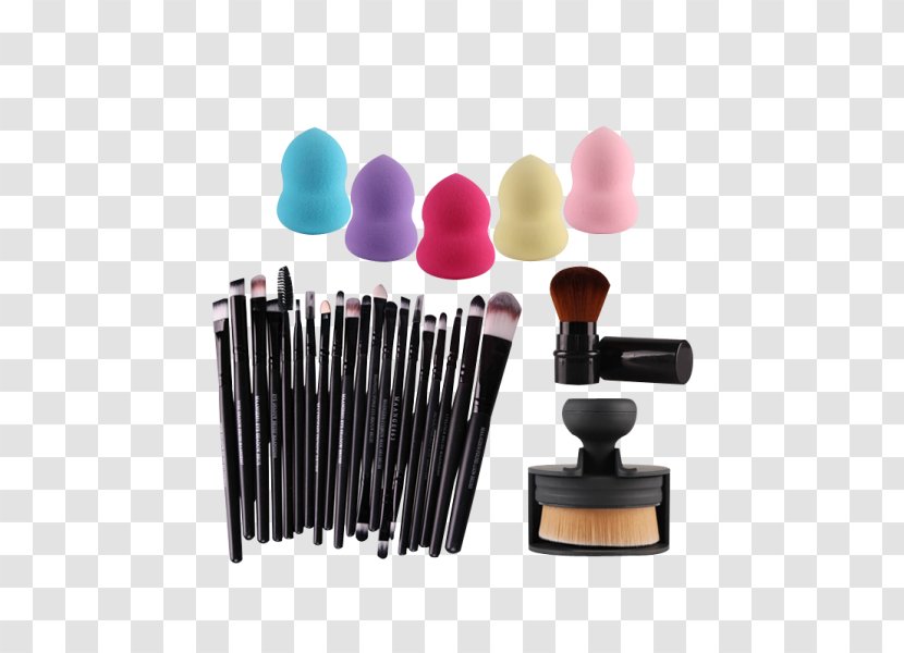 Makeup Brush Cosmetics Eye Shadow Sponge - Fashion Transparent PNG
