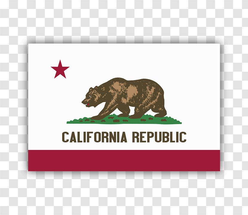 Flag Of California Republic The United States - State Transparent PNG