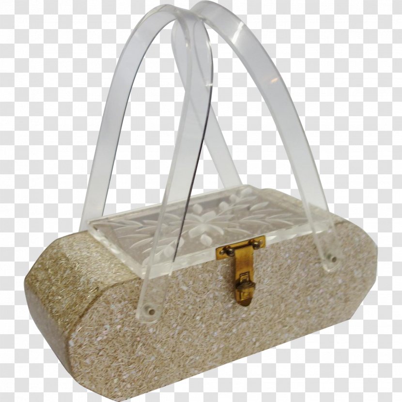 Handbag Beadwork Confetti Beige - Trapunto Quilting - Purse Transparent PNG