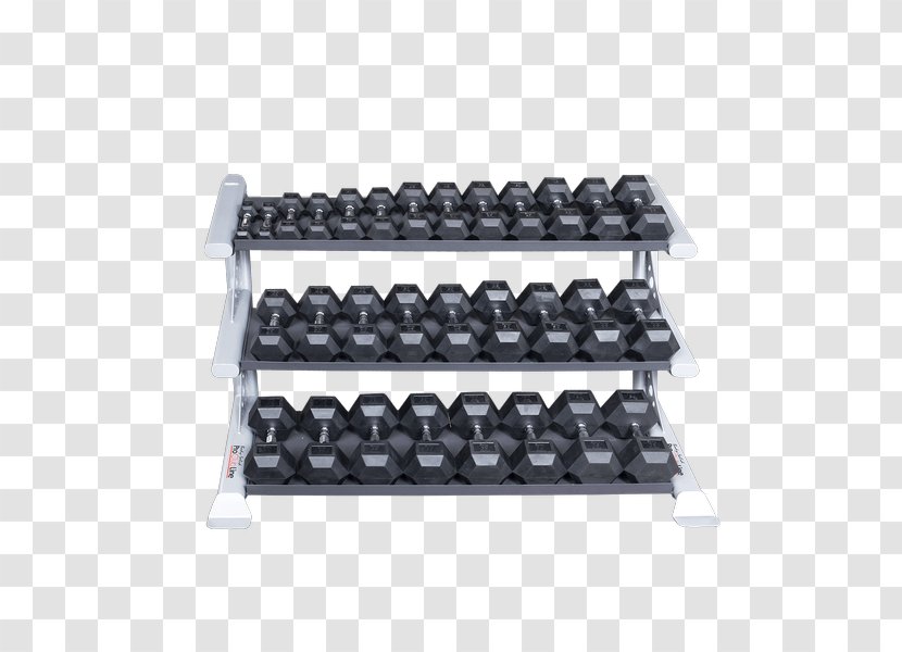 Body-Solid 2 Tier PCL Kettlebell Rack 3-Tier Dumbbell Body-Solid, Inc. - Fitness Centre Transparent PNG