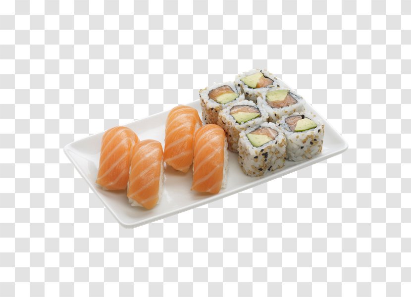 California Roll Sashimi Smoked Salmon Sushi As Food - Fish Products - Cafe Carte Menu Transparent PNG