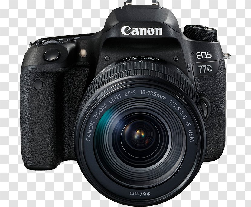 Canon EOS 800D 750D 77D EF-S 18–135mm Lens - Digital Cameras - Camera Transparent PNG
