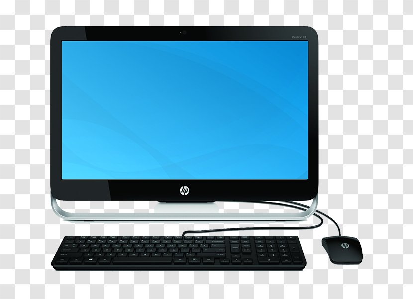 Hewlett-Packard Intel HP Pavilion Desktop Computers All-in-one - Allinone - Hewlett-packard Transparent PNG