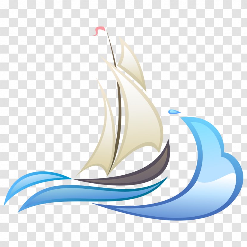 Wind Wave Logo Clip Art - Symbol Transparent PNG
