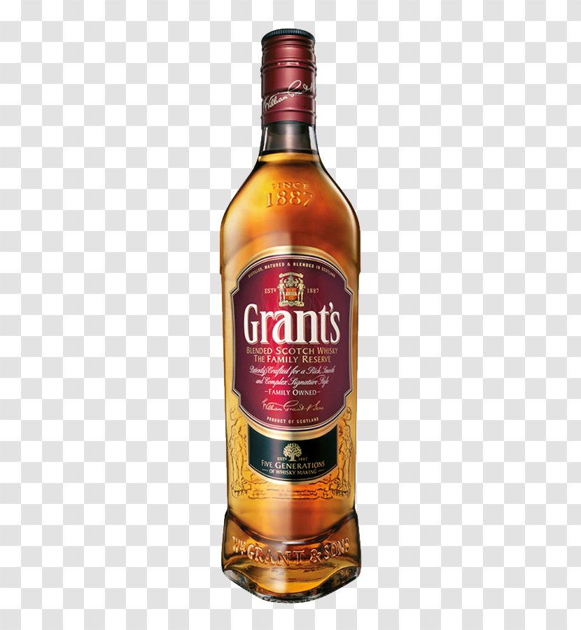 Blended Whiskey Scotch Whisky Distilled Beverage Single Malt - William Grant Sons Transparent PNG