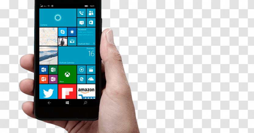 Microsoft Lumia 950 650 Telephone Windows Phone 10 Mobile - Communication Device - Holding A Cell Gesture Transparent PNG