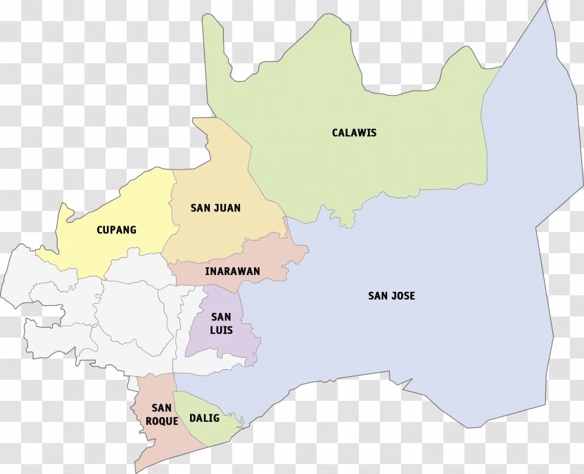 Map Ecoregion Tuberculosis - 2d Transparent PNG