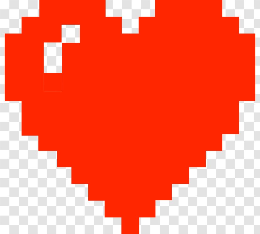 Heart Pixel Art - Warning Function Transparent PNG