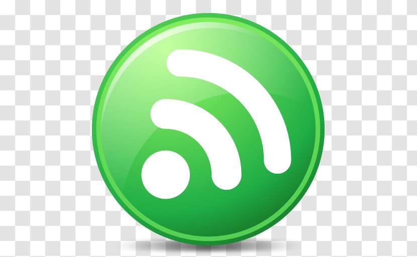 Web Feed RSS - Social Bookmarking - Green Rss Icon Transparent PNG