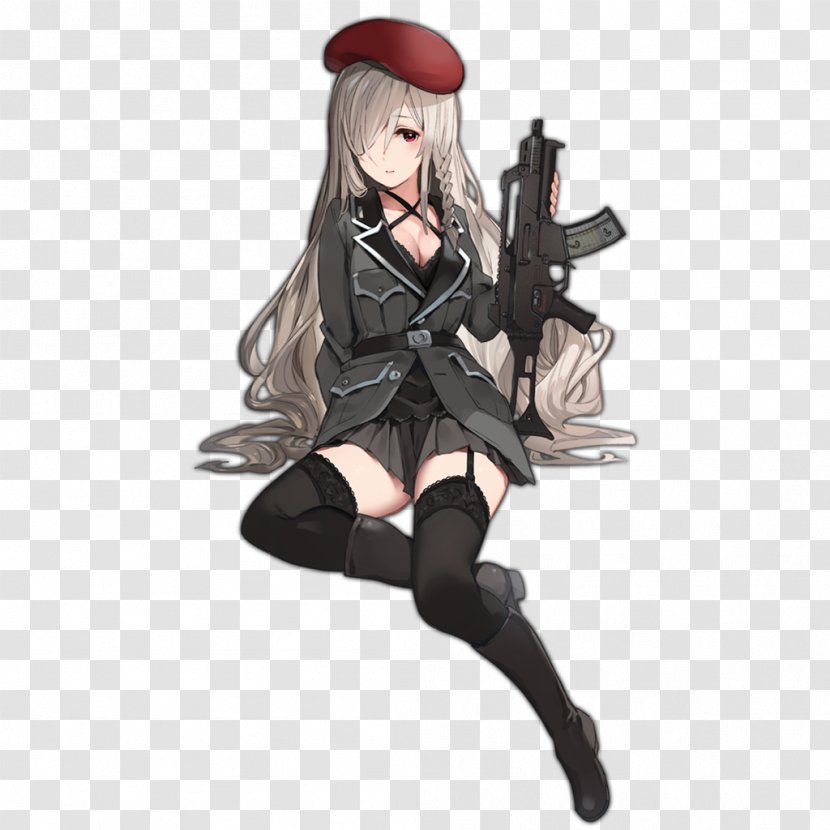 Girls' Frontline Heckler & Koch G36 Video Games Image Weapon - Silhouette - Girls Ak 12 Transparent PNG