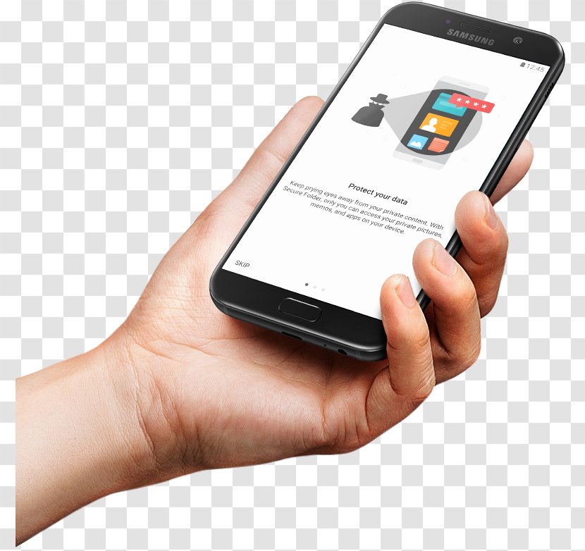 Samsung Galaxy A3 (2015) A5 (2017) A7 J1 - 2017 - Smart Phone Mockup Transparent PNG