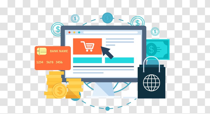 E-commerce Web Development Shopping Cart Software Retail Trade - Business Transparent PNG