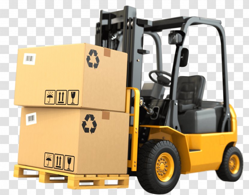 Forklift Caterpillar Inc. Business Warehouse Heavy Machinery - Supply Chain Management Transparent PNG