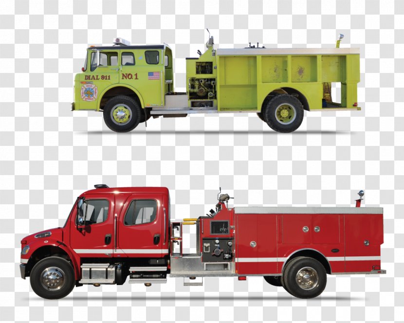 Fire Engine Model Car Department Motor Vehicle - Trailer Truck Transparent PNG
