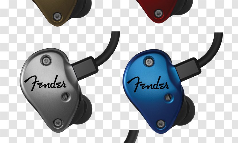 Fender FXA5 Pro IEM In-ear Monitor FXA2 FXA7 FXA6 - Stratocaster - Musical Instruments Corporation Transparent PNG