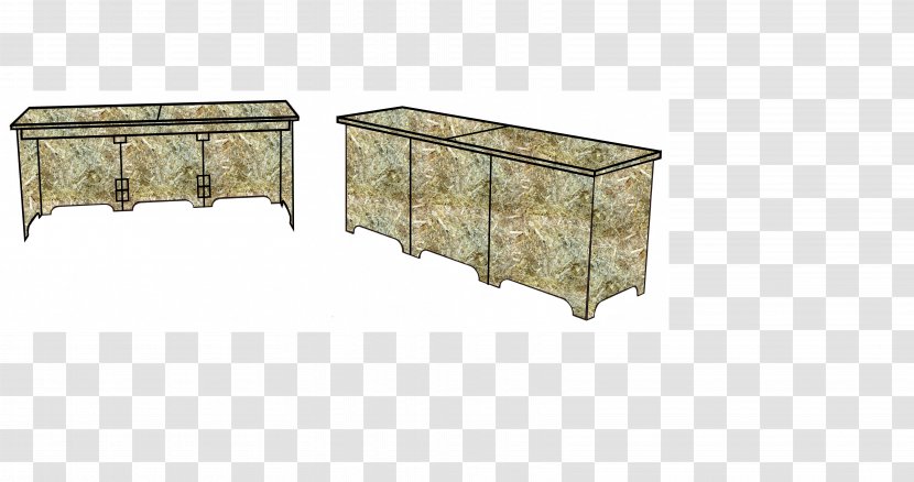 Rectangle Wood Garden Furniture - Table Texture Transparent PNG