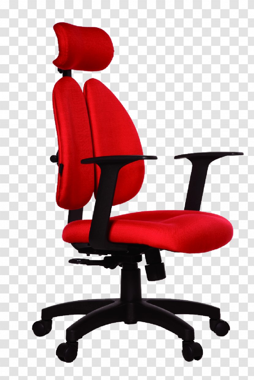 Office Chair Swivel Auto Racing Desk - Red Vector Computer Chairs Transparent PNG