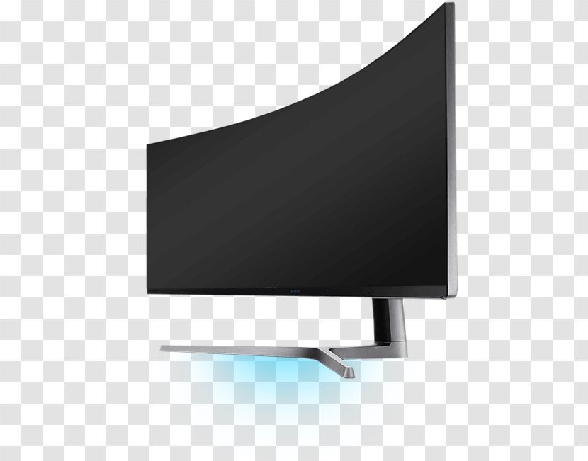 LCD Television LED-backlit Computer Monitors Samsung CHG90 - Gaming Monitor Transparent PNG