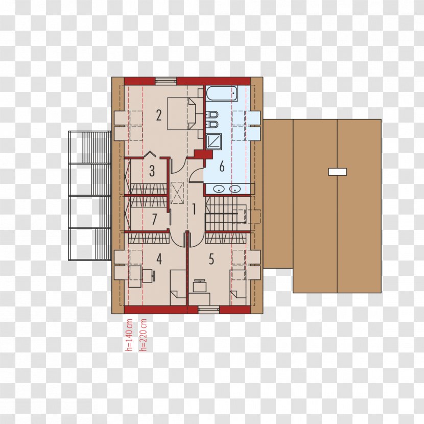 Attic House Building Room Project - Plots Transparent PNG