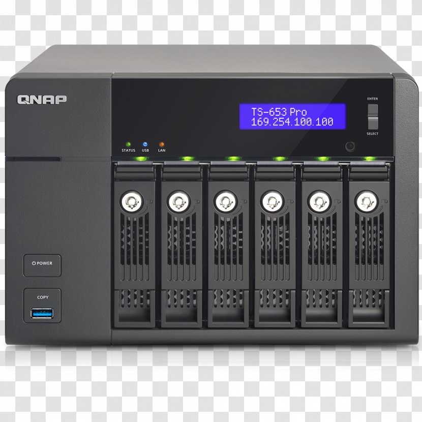 Network Storage Systems QNAP TS-653 Pro NAS Server - Qnap Ts653 Nas Sata 6gbs - SATA 6Gb/s Systems, Inc. TS-670 TurboOthers Transparent PNG