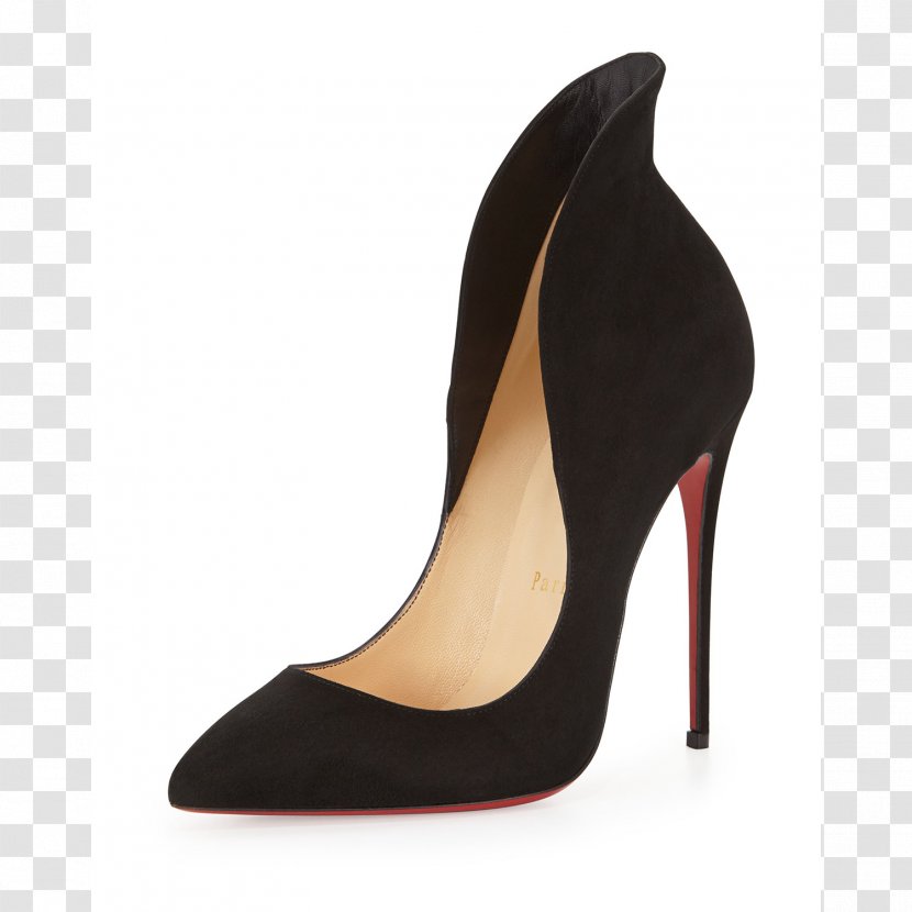 Slipper Court Shoe High-heeled Footwear Sandal - Louboutin Transparent PNG