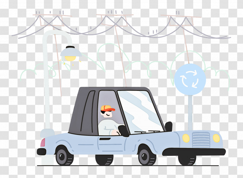 Driving Transparent PNG