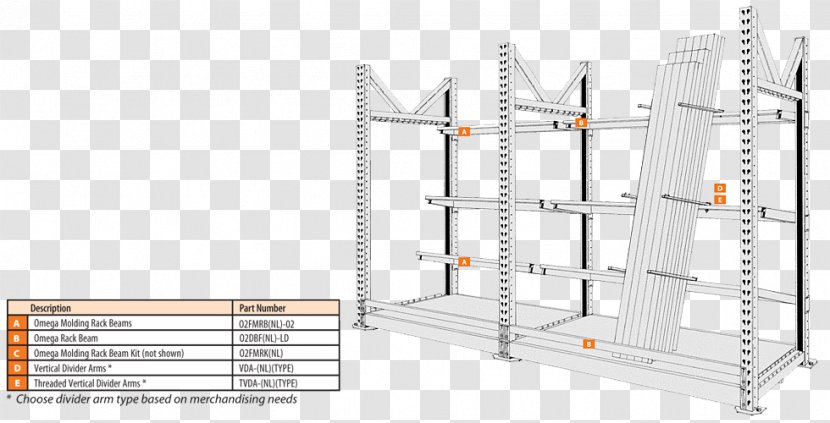 Line Product Design Angle - Shelf - Pallet Shelves Transparent PNG