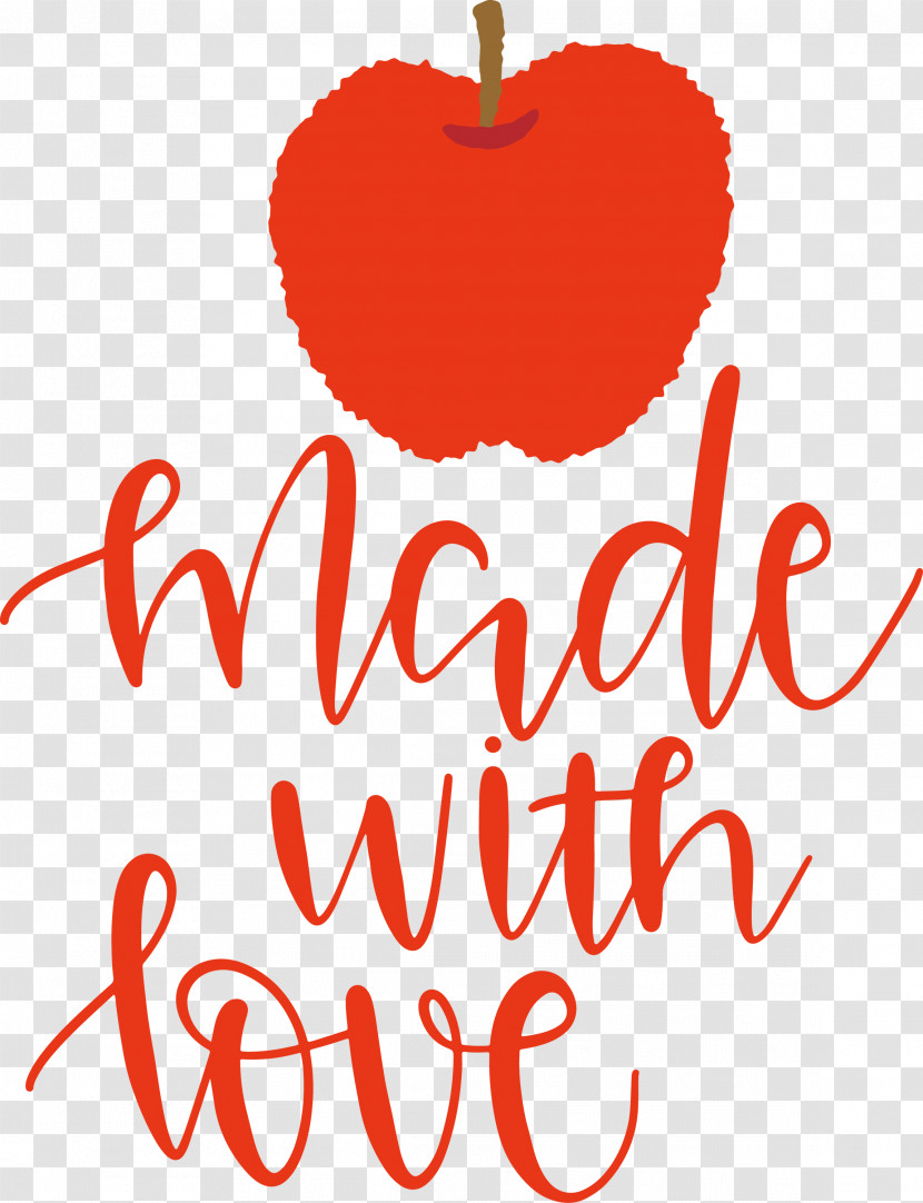 Made With Love Food Kitchen Transparent PNG