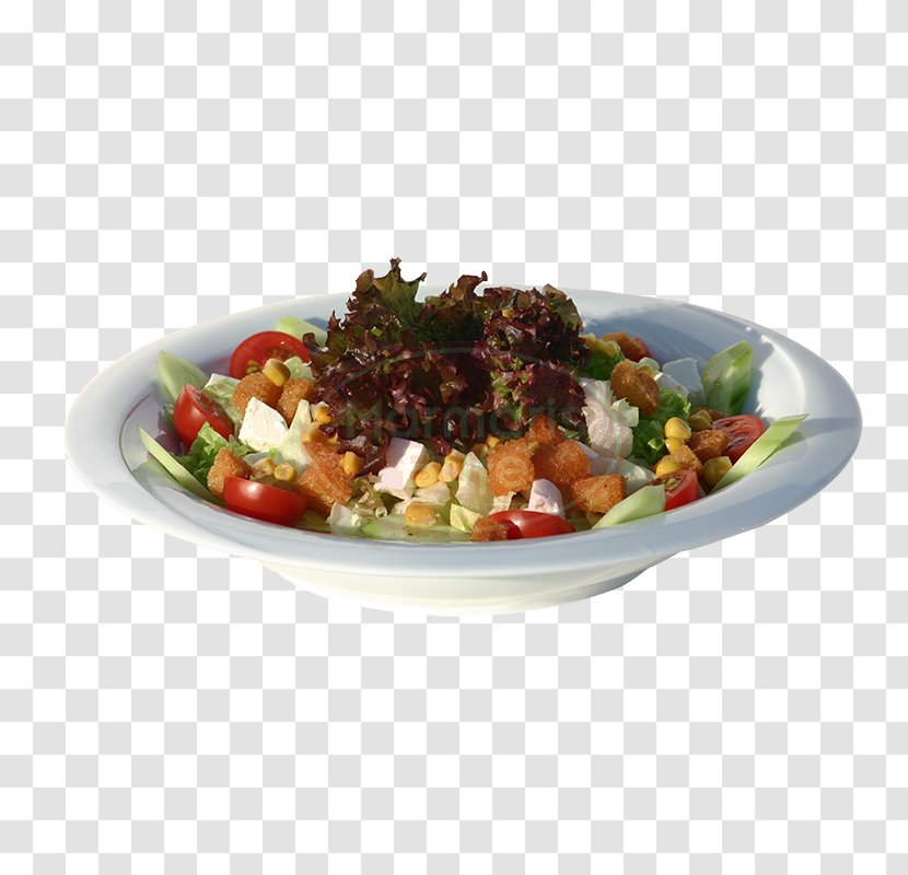 Greek Salad Fattoush Vegetarian Cuisine Plate - Food Transparent PNG