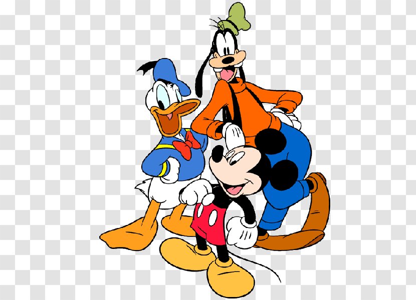 Mickey Mouse Minnie Donald Duck Goofy Pluto - Fictional Character Transparent PNG