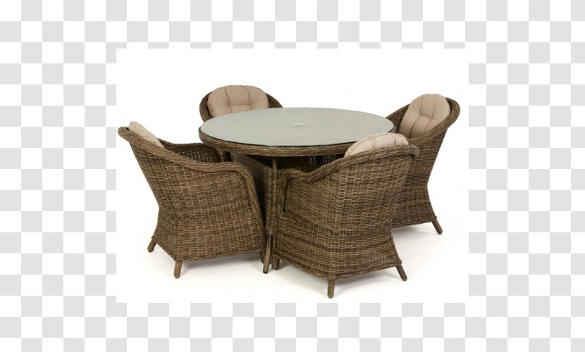 Table Rattan Dining Room Garden Furniture Chair - Kitchen Transparent PNG