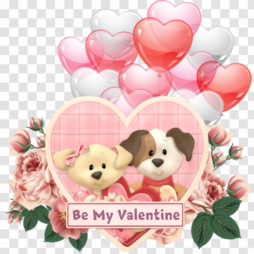 Saint Valentines Day - Shih Tzu - Stuffed Toy Transparent PNG