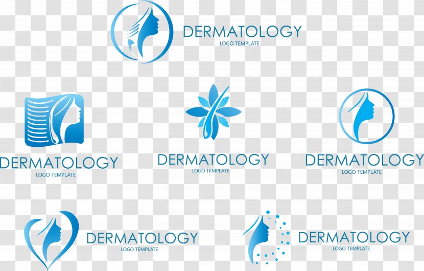 Logo Face Dermatology Skin - Diagram - A Collection Of Facial Designs Transparent PNG