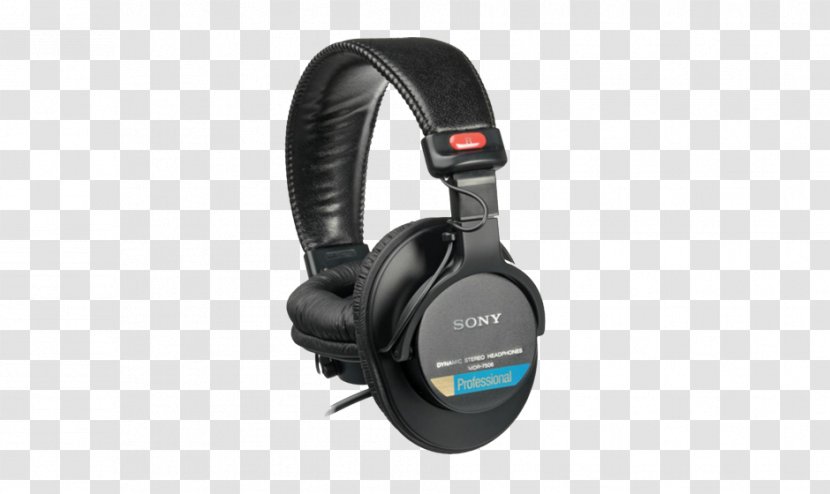Sony MDR-7506 MDR-V6 Headphones Corporation Sound Transparent PNG