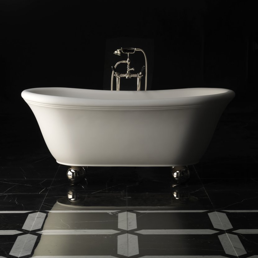 Bathtub Devon & Bathroom Composite Material Sink - Plumbing Fixture Transparent PNG