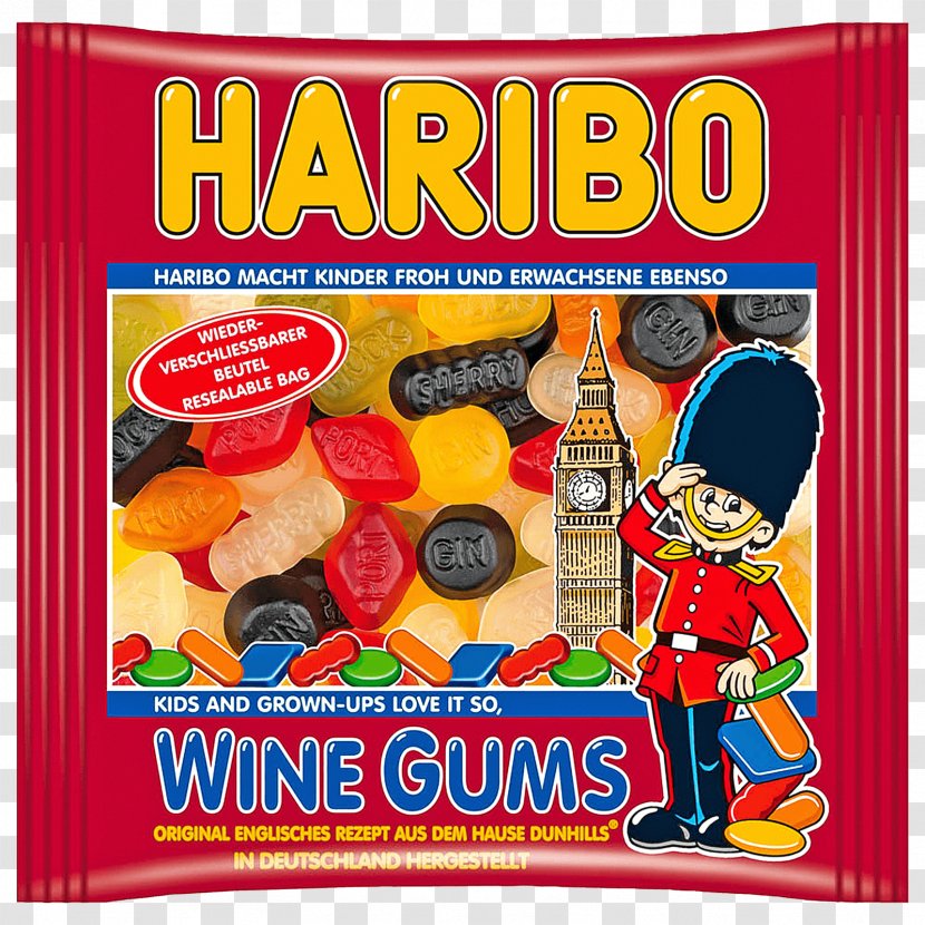 Gummi Candy Liquorice Chewing Gum Lollipop Taffy - Haribo Transparent PNG