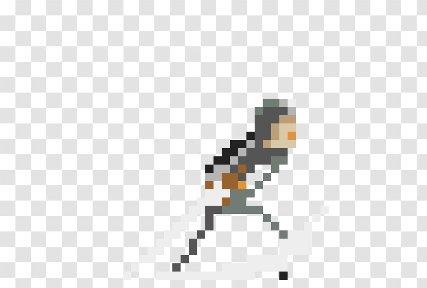 Pixel Art Animation OpenGameArt.org - Deviantart - Skeleton Gun Transparent PNG