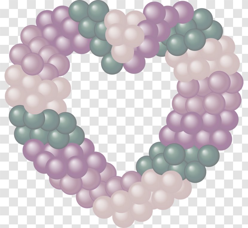 Toy Balloon Heart Birthday Arch - Border Decoration Transparent PNG