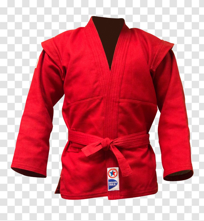 Judo Sambo Jacket Kimono Karate - Sportswear Transparent PNG