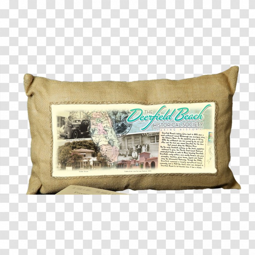 The Deerfield Beach Historical Society Souvenir Gift Shop Mount Dora Memories 0 - Throw Pillows Transparent PNG