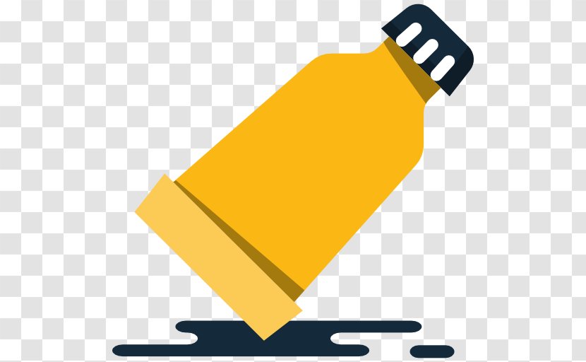 Yellow Bottle Icon - Liquid - A Bottles Transparent PNG