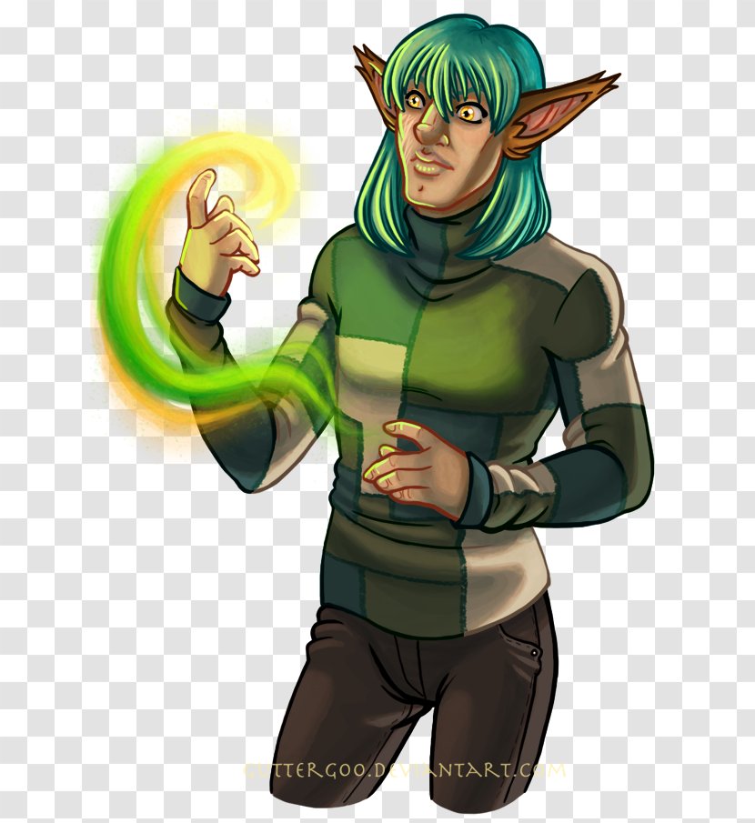 Green Fiction Superhero Legendary Creature - Burnin' Up Transparent PNG