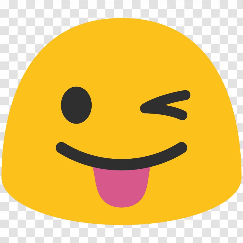 EMOJI 2018 Wink Noto Fonts - Wikimedia Commons - Face Transparent PNG