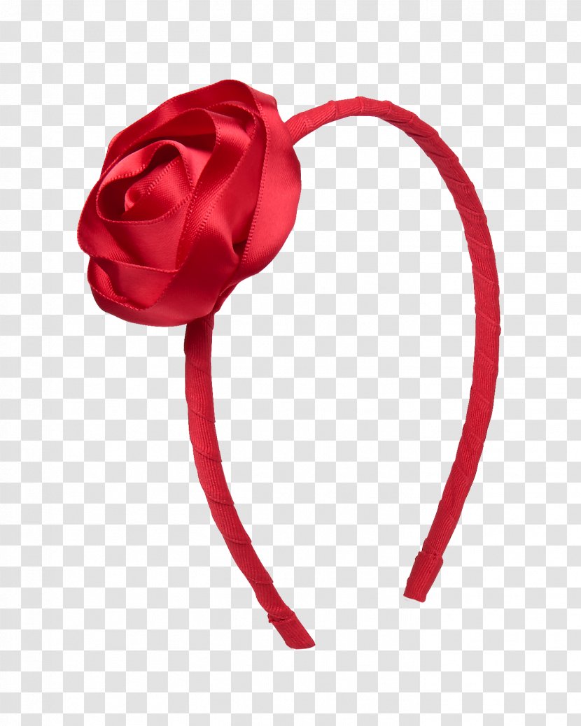 Garden Roses Headband Hair Tie Cut Flowers - Flower Transparent PNG