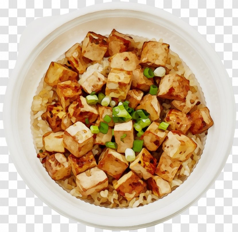 Dish Food Cuisine Ingredient Mapo Doufu - Side Recipe Transparent PNG