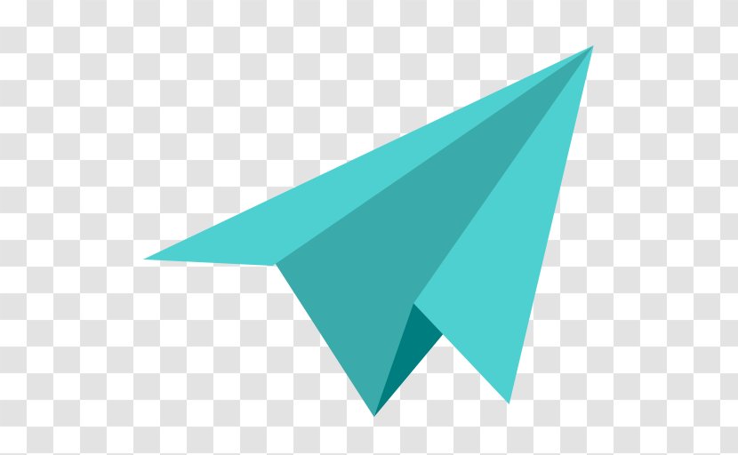 Paper Plane Airplane - Icon Design Transparent PNG
