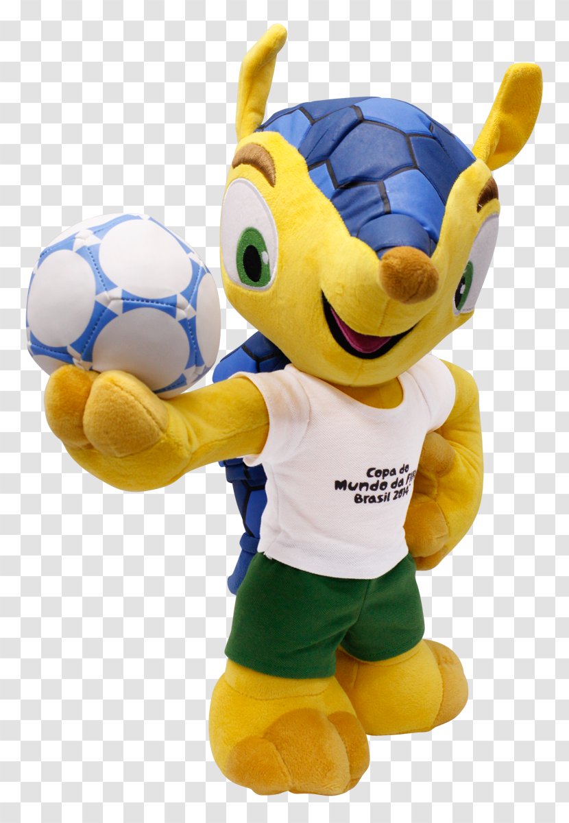 2014 FIFA World Cup Brazil Fuleco Confederations Tolypeutes - Toy - Mascote Copa Transparent PNG